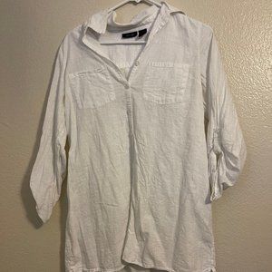 White Cover Up Beach Size S